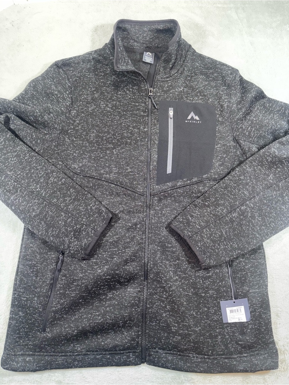 NWT McKinley 2X zip up fleece